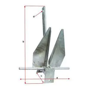 BLA Galvanised Sand Anchor