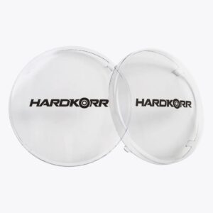 Hardkorr Covers for 9″ Driving Lights (Clear) – Pair