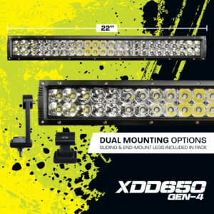 Hardkorr XD-GEN4 22 Dual Row LED Light Bar (XDD650-G4)